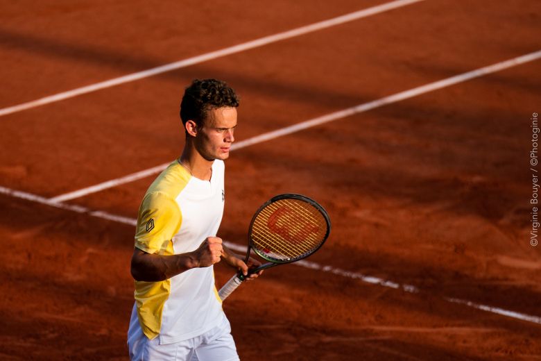 Tennis ATP Bastad Seul Bleu Luca Van Assche A H rit De Monsieur 
